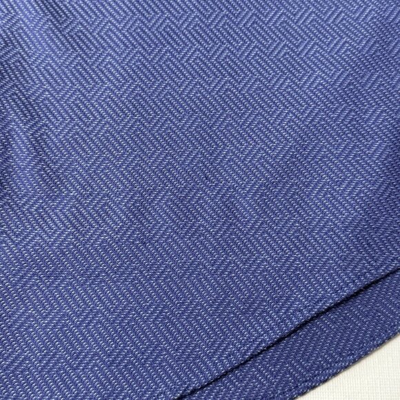Twillory Untuck(able) Men’s Sz M Blue Geometric Button‑Down Shirt Preppy - Picture 10 of 10